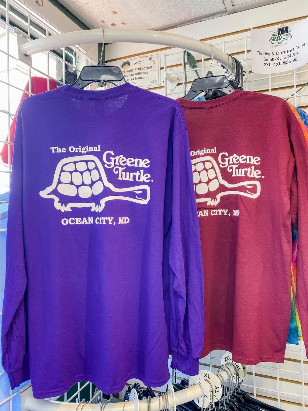 Long Sleeve Turtle Tees The Original Greene Turtle Apparel